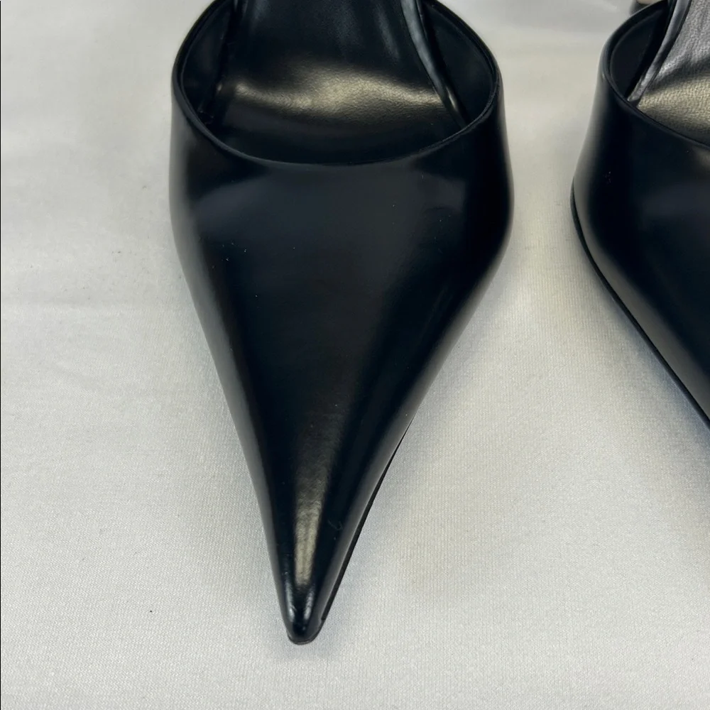 VERSACE
Leather Ankle Strap Pumps - Picture 9 of 9